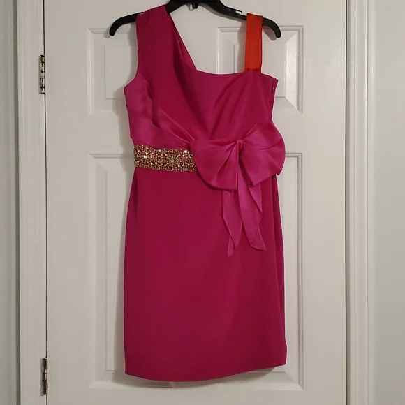 white christmas dresses Draped One Shoulder Gown main image 0